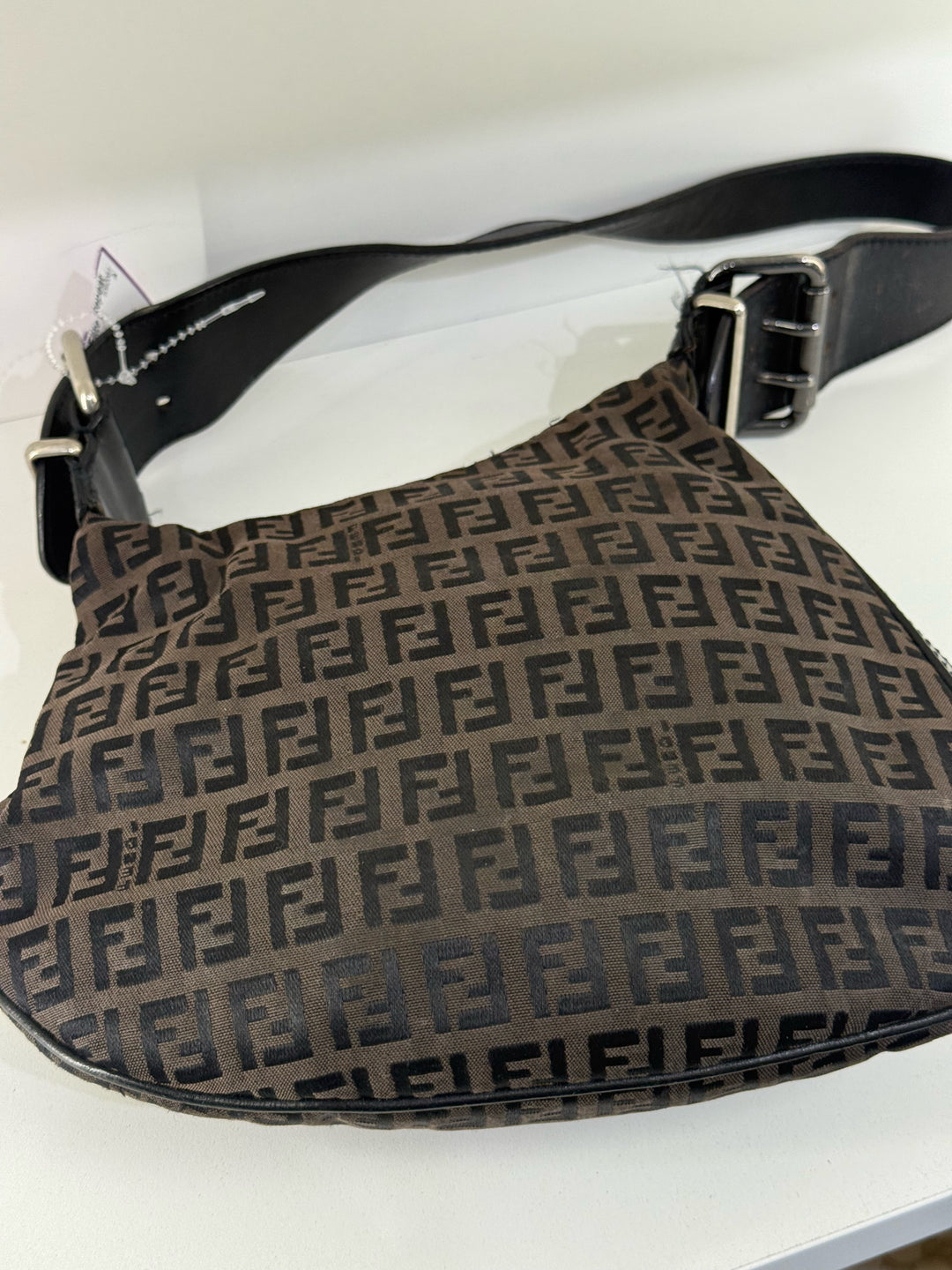 Vintage Fendi Zucca Designer Bag