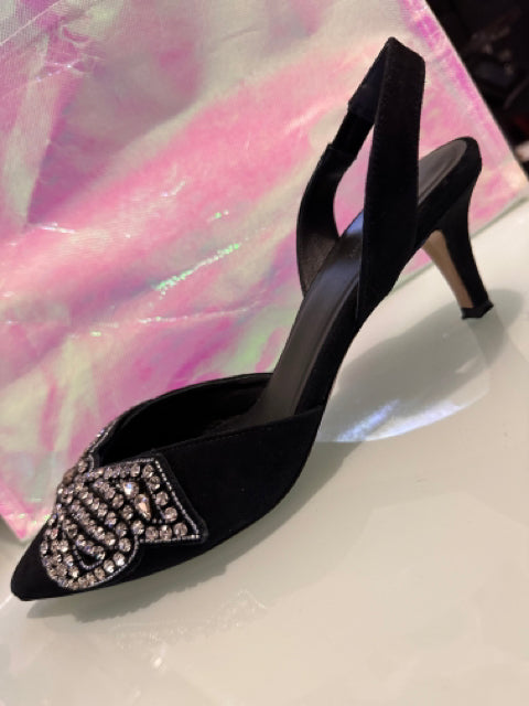 Sz 37 Isabel Marant Designer Pagda Kitten Heel Shoe