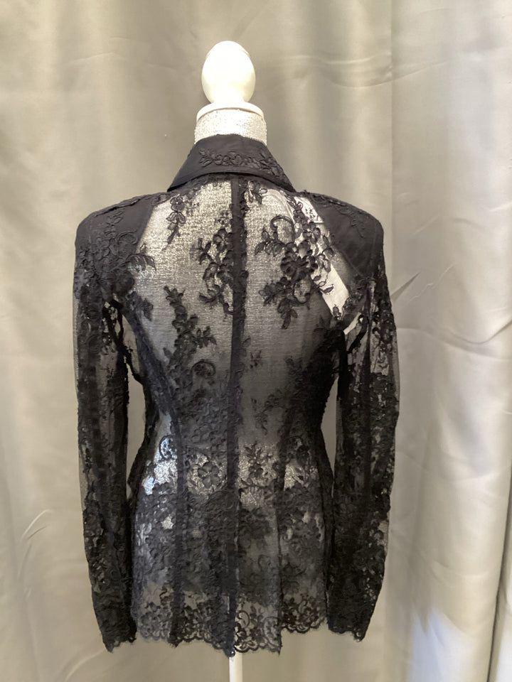 NWT UNTTLD Black Lace Blazer