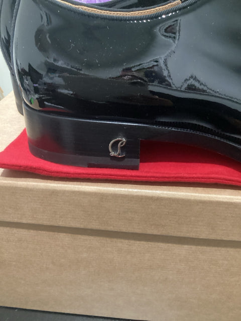 Christian Louboutin Men’s Sz 45.5 Chambeliss Tuxedo Black  Shoe NIB