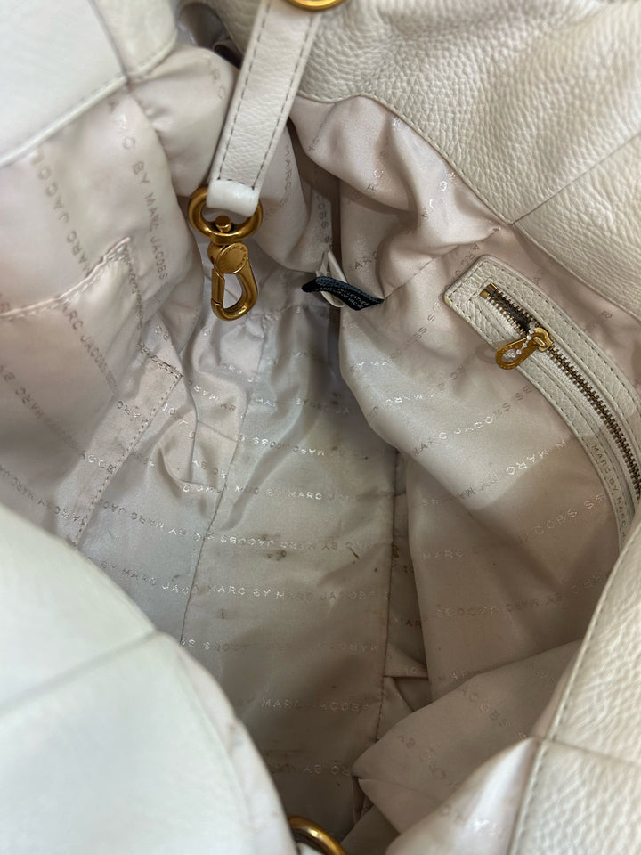 Marc By Marc Jacobs Q Fran Double Handle Leather Bag