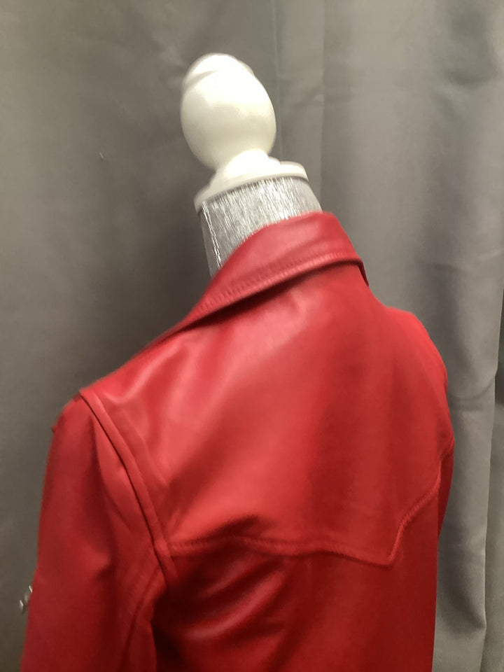 NWT Lovers+friends Red Moto Jacket Size S