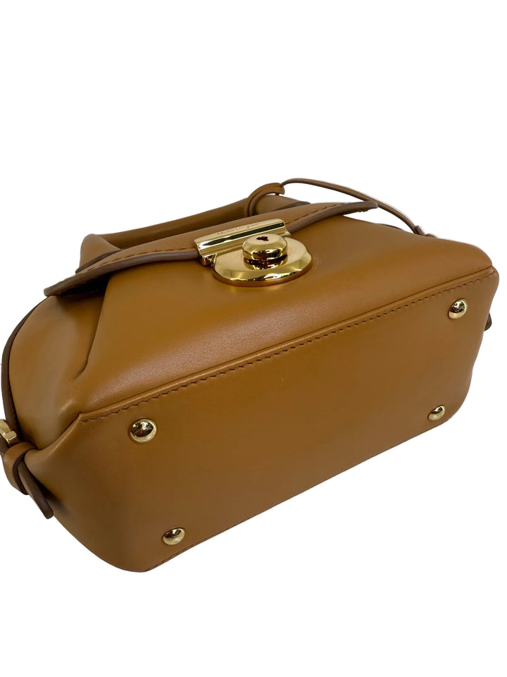 Salvatore Ferragamo Mini Fiamma Crossbody Designer Bag