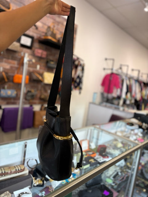 Chloe Leather Emma Bucket Bag