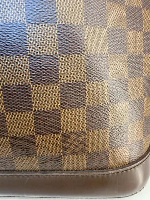 Louis Vuitton Canvas Damier Ebene Alma Handbags
