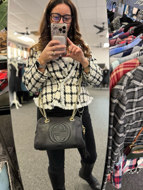 Gucci Soho Chain Shoulder Bag w Tassel Dustbag Designer Bag