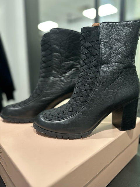 L'Amour Des Pieds Sz 9 Black Boots Shoes
