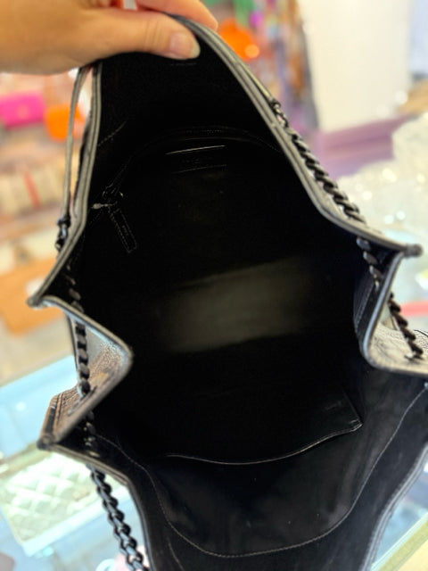 Saint Laurent Black Nikki Tote Designer Bag