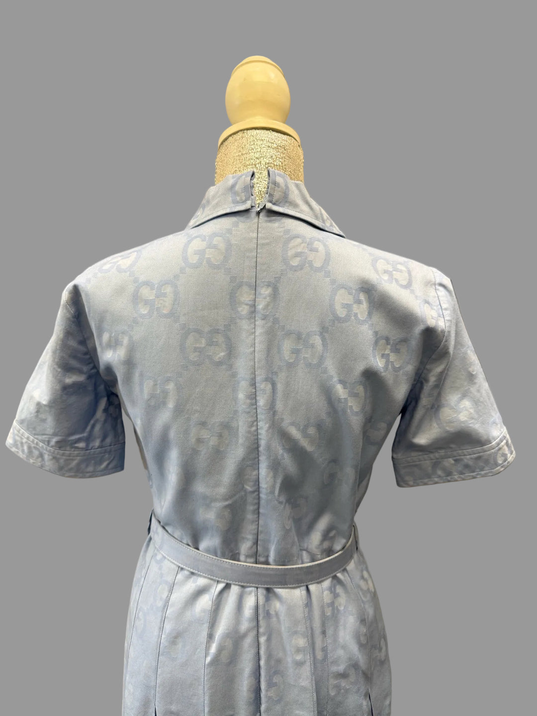 Gucci Blue Ss Polo DRESS Size 44
