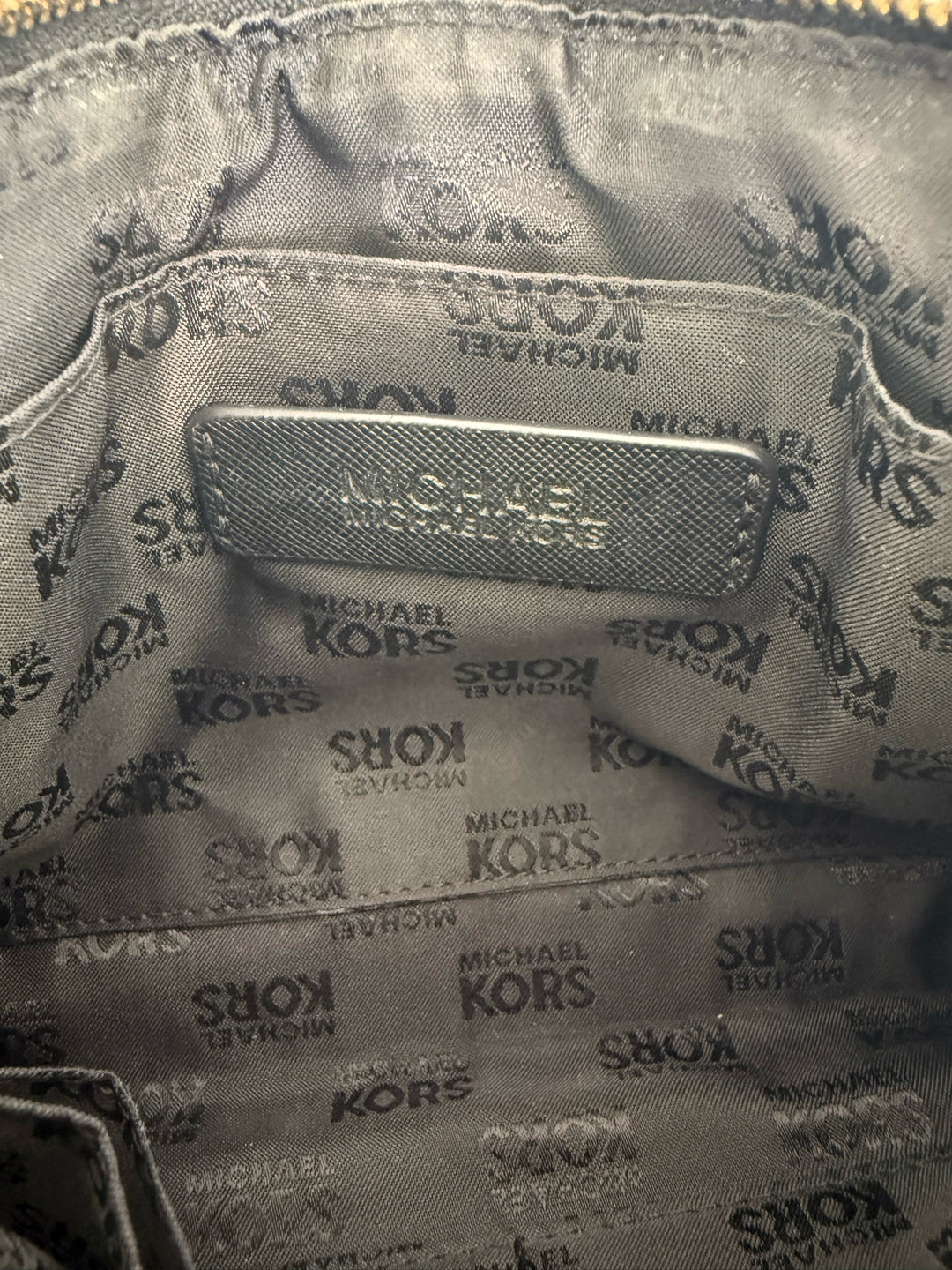 Michael Kors Large Paten Leather Wristlet