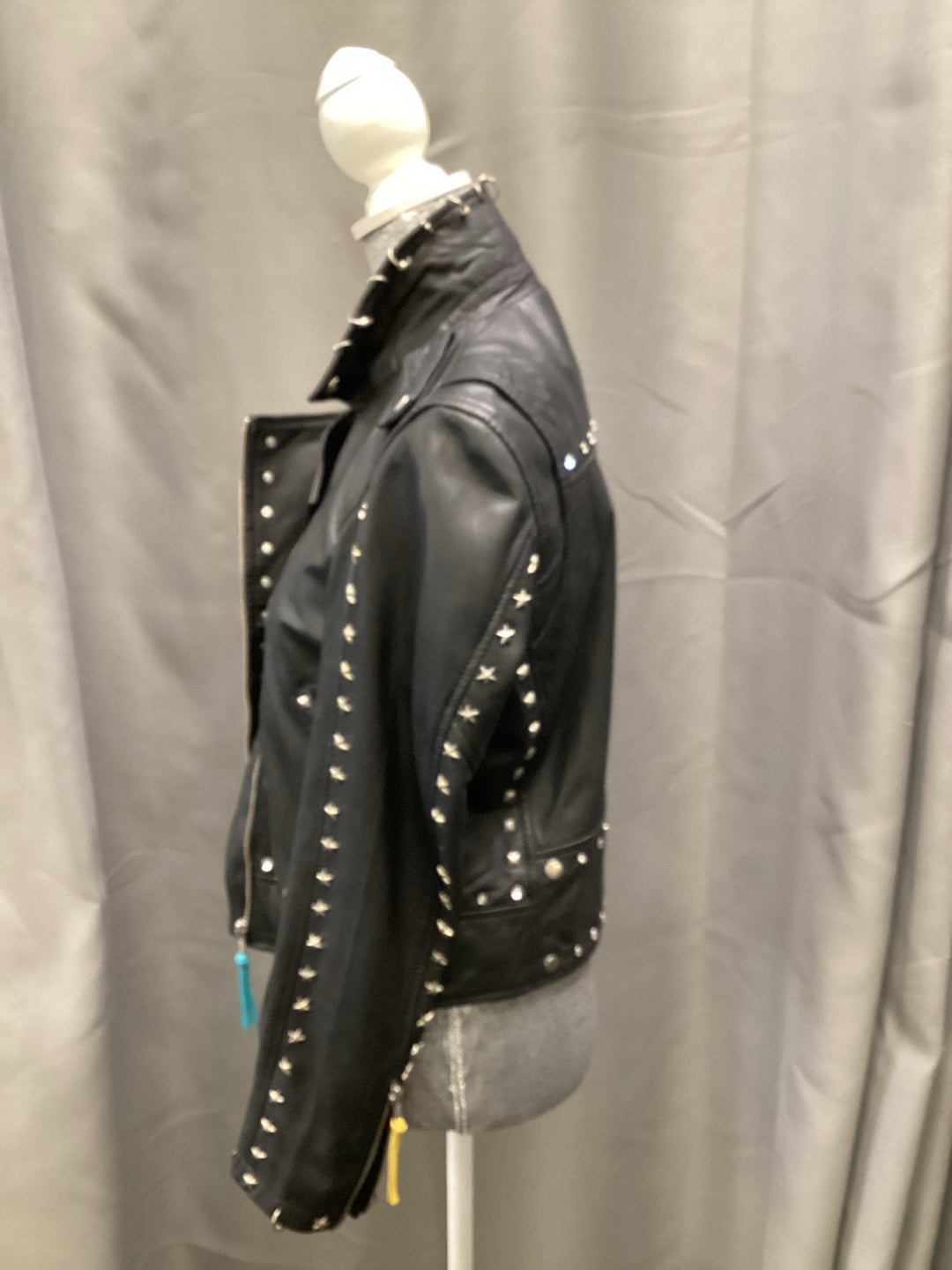 NWT Atelier Nicole Miller Moto Jacket Size S