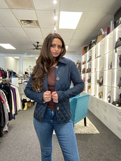 NWT Burberry Sz XS Button Down Jacket