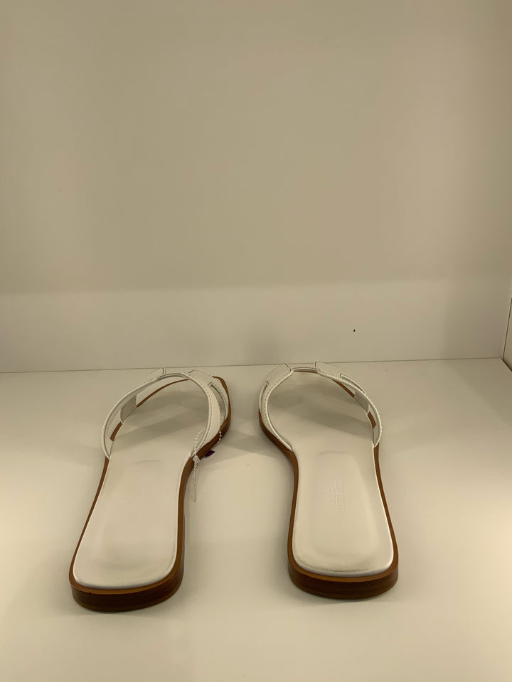 Hermes' Oran" H Slide Shoes Sz 38.5