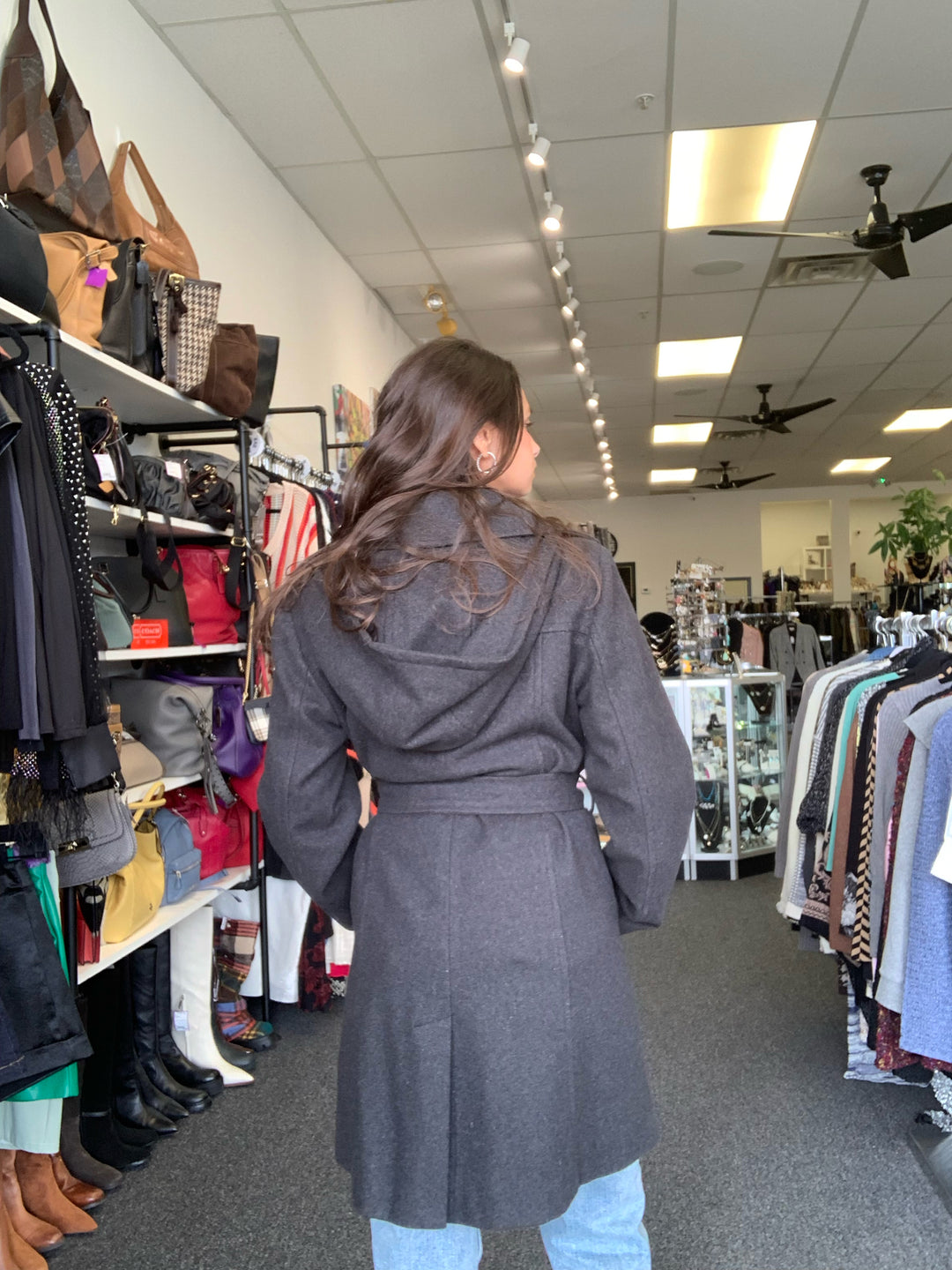 Michael Kors Coat w/ Gold Buttons Size 12
