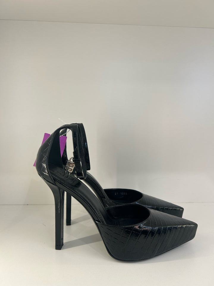 Givenchy G lock Croc Platform Shoes Sz 37/38