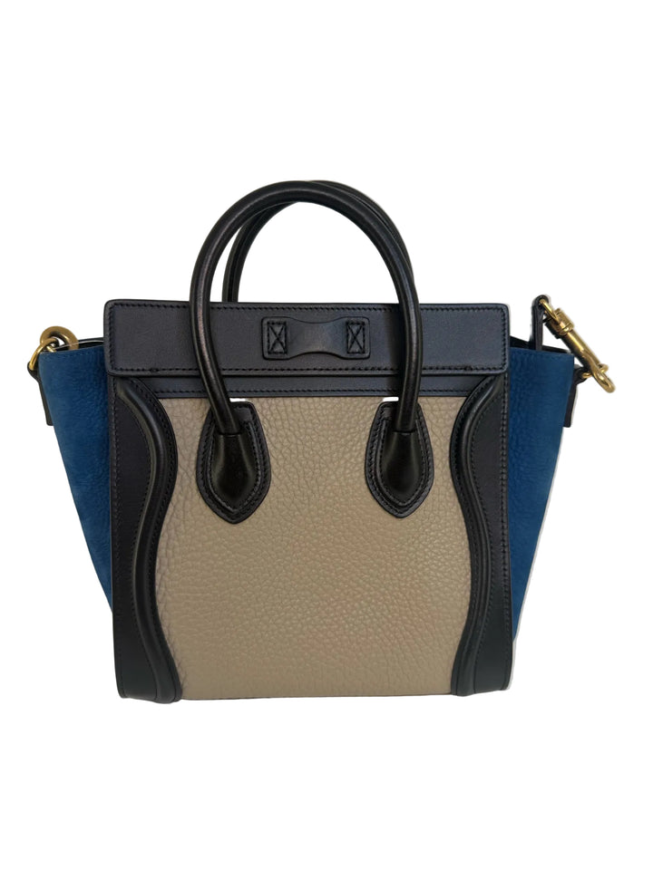 Celine NANO Color Block Designer Bag