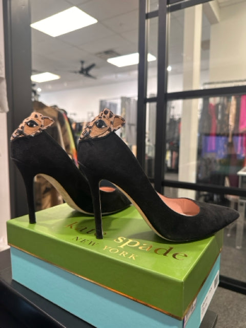 Kate Spade Sz 8.5 Suede Tiger Pump Shoes