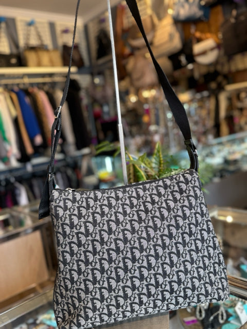 Christian Dior Diorissmo Canvas Black w/ D Monogram