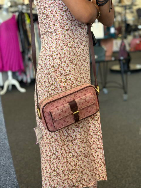 Louis Vuitton Pink Canvas Monogram Crossbody Bags