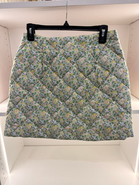 J Crew Sz 2 Green Floral Print Piece Set