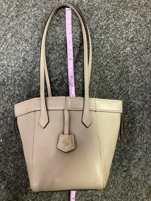 Pre Owned Fendi Mlouye Origami Mini Tote Designer Bag