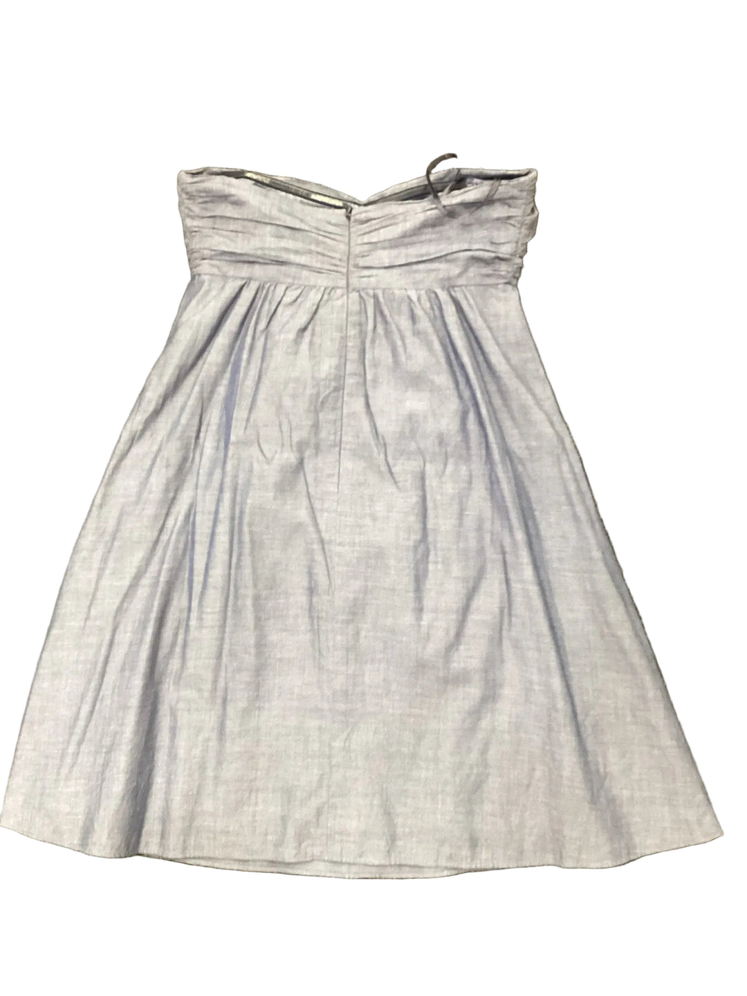 Jcrew Strpless Rosette waterfall front Short Dress