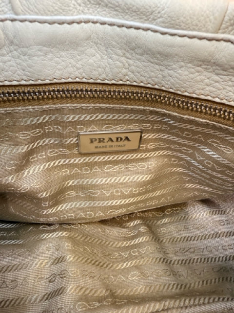 Prada Vitello Daino Pushlock Designer Bag