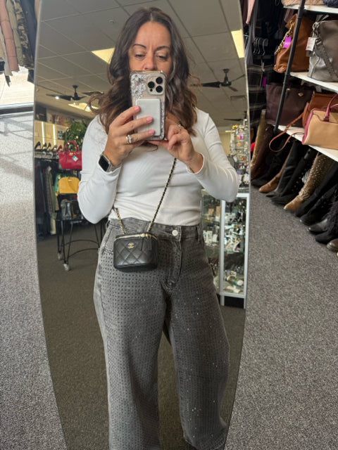 Chanel Black Nano Mini Crossbody Designer Bag