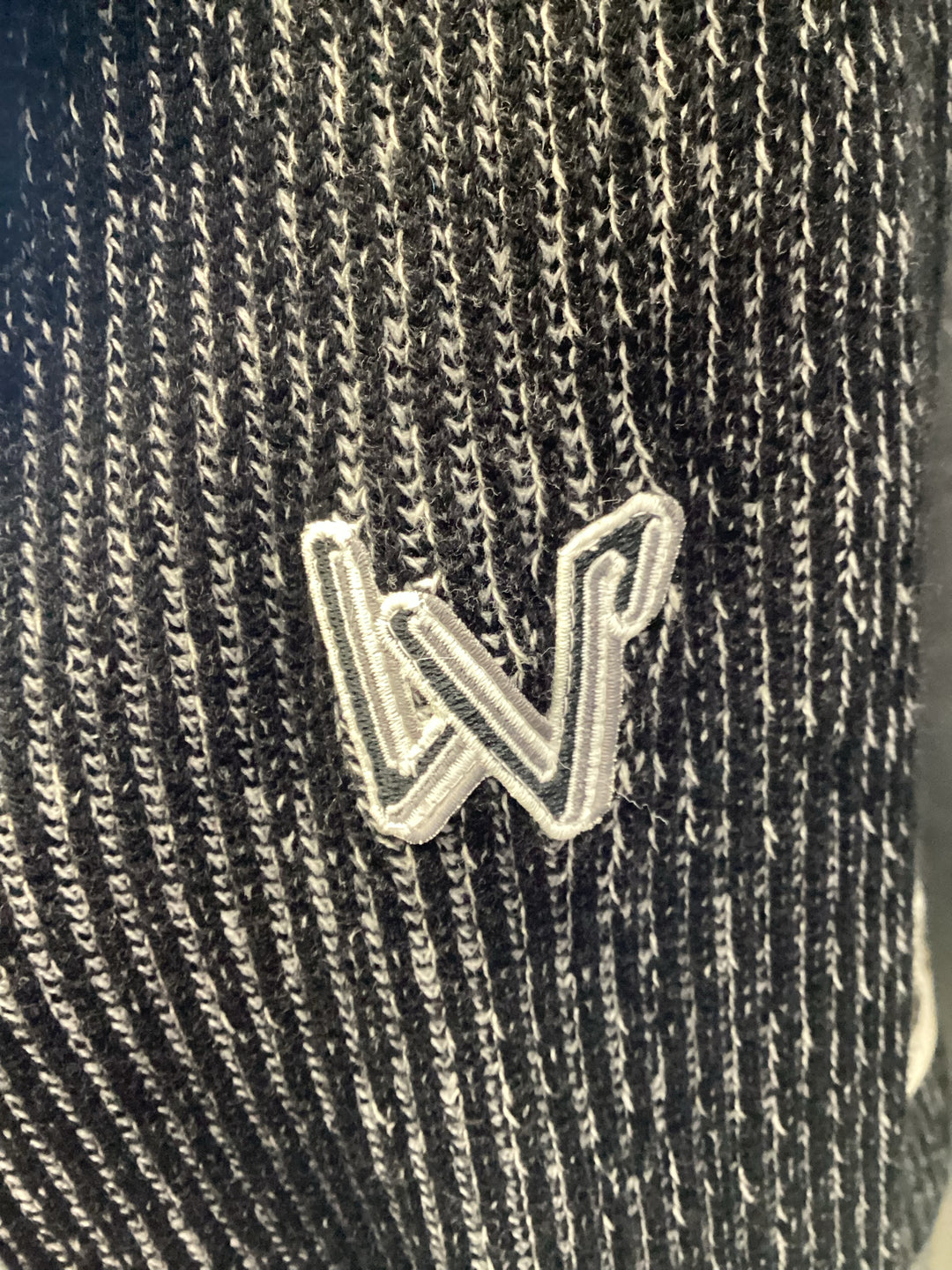 Louis Vuitton Zip Front Ribbed Cashmere Sweater Size Small