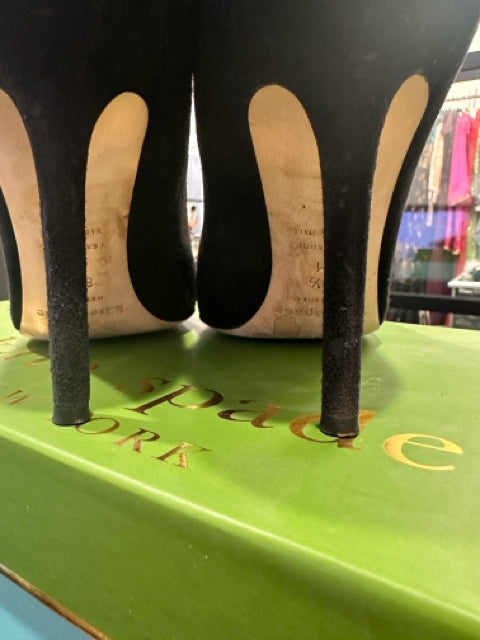 Kate Spade Sz 8.5 Suede Tiger Pump Shoes