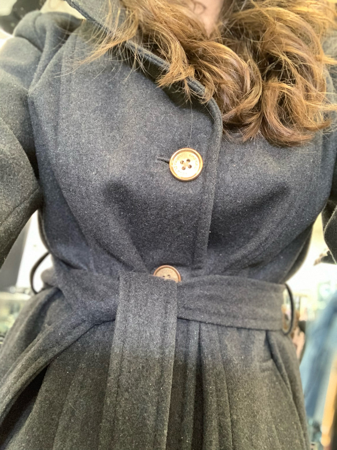 Michael Kors Coat w/ Gold Buttons Size 12
