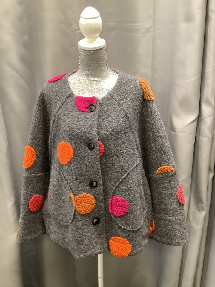 ALEMBIKA URBAN Wool Fleece Jacket Size Large
