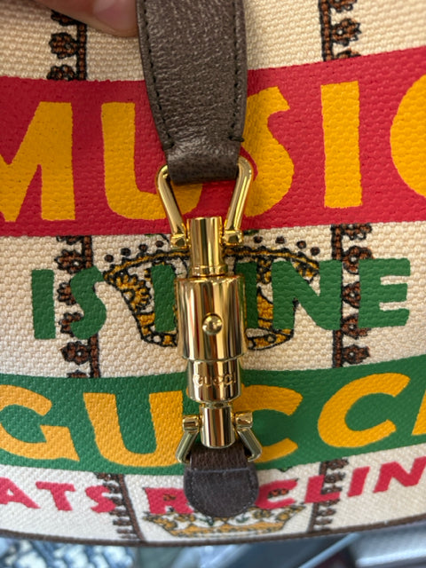 Gucci 100 centennial Music Medium Jackie Hobo Shoulder Bags