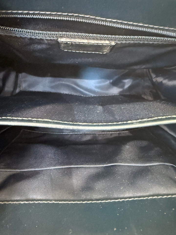 Vintage Christian Dior Trotter Monogram Mini Tote Designer Bag