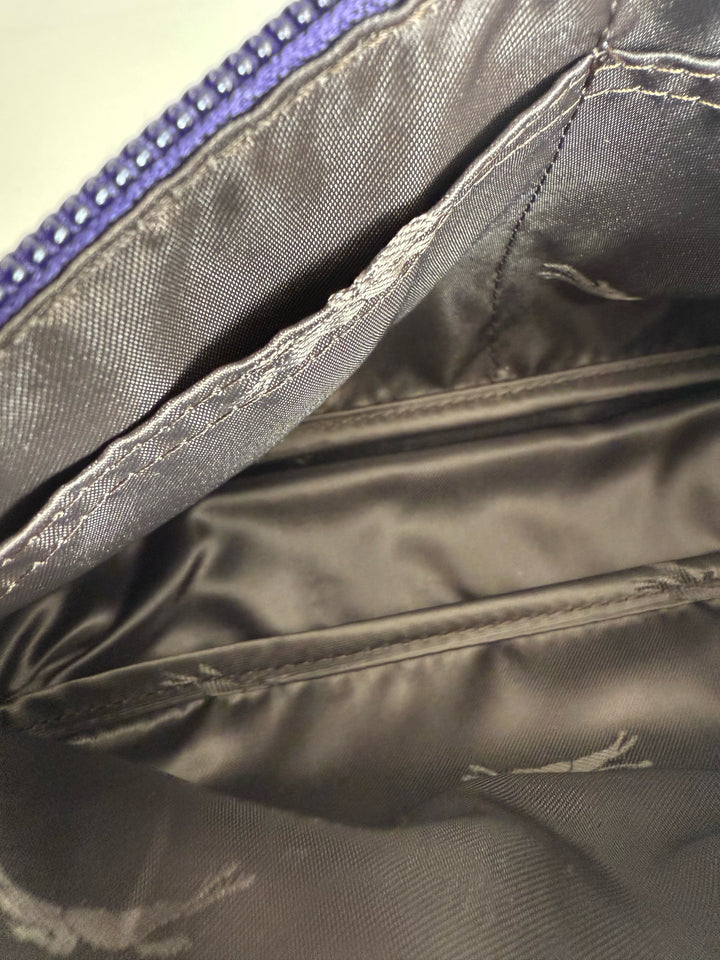 Longchamp Zip Top Clutch Bag