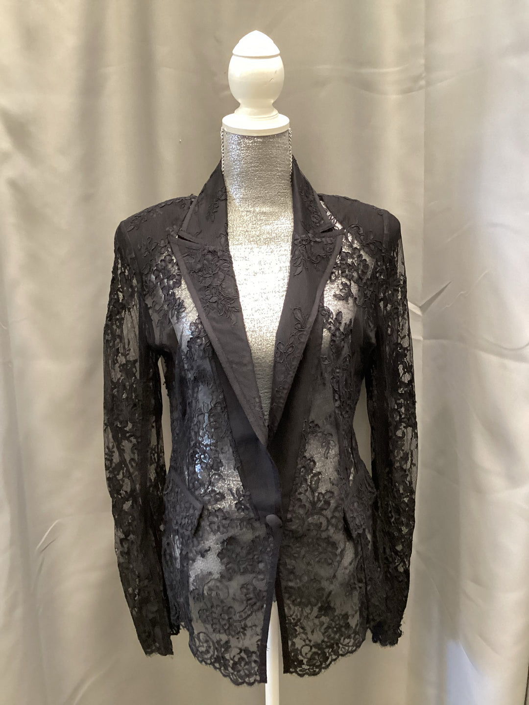 NWT UNTTLD Black Lace Blazer