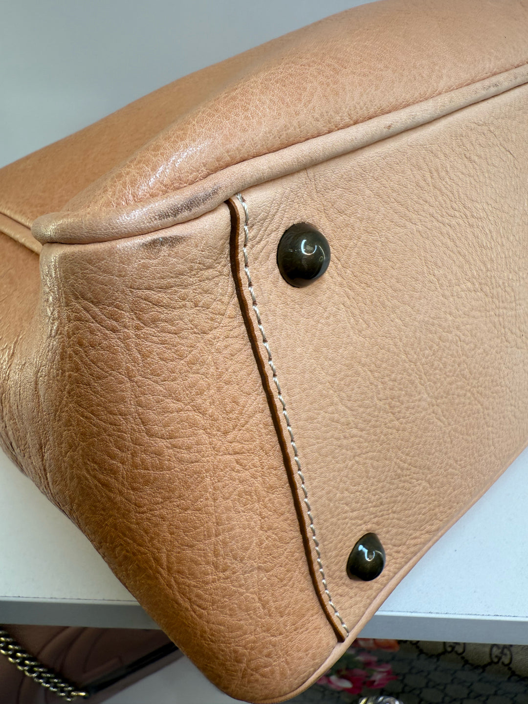 Brighton Embossed Leather Hand Bag