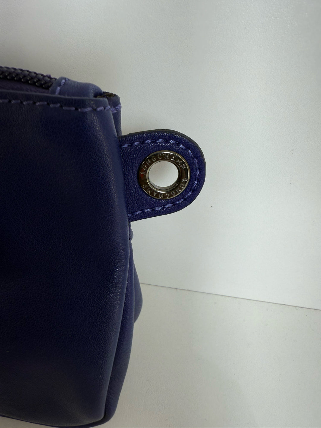 Longchamp Zip Top Clutch Bag