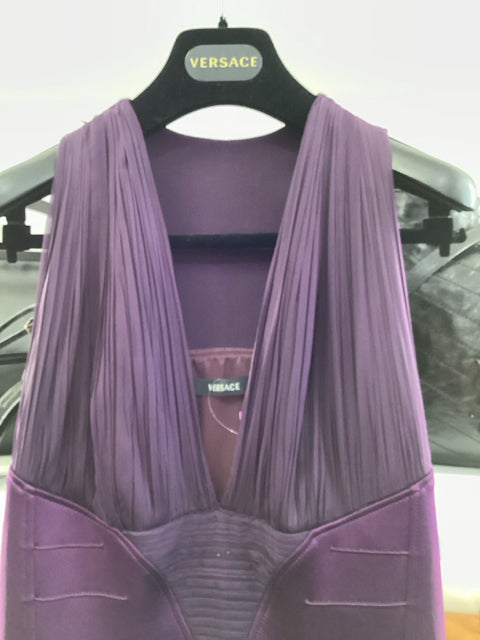 Versace Sz 44 Purple DRESS