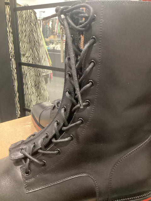 Christian Louboutin Sz 45 Designer Black Boots