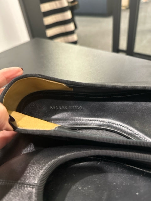 Phoebe Philo Sz 40 Black Ballet Flats Shoes