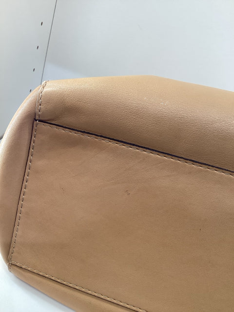 Pre Owned Coach Tan Soft Leather Tote
