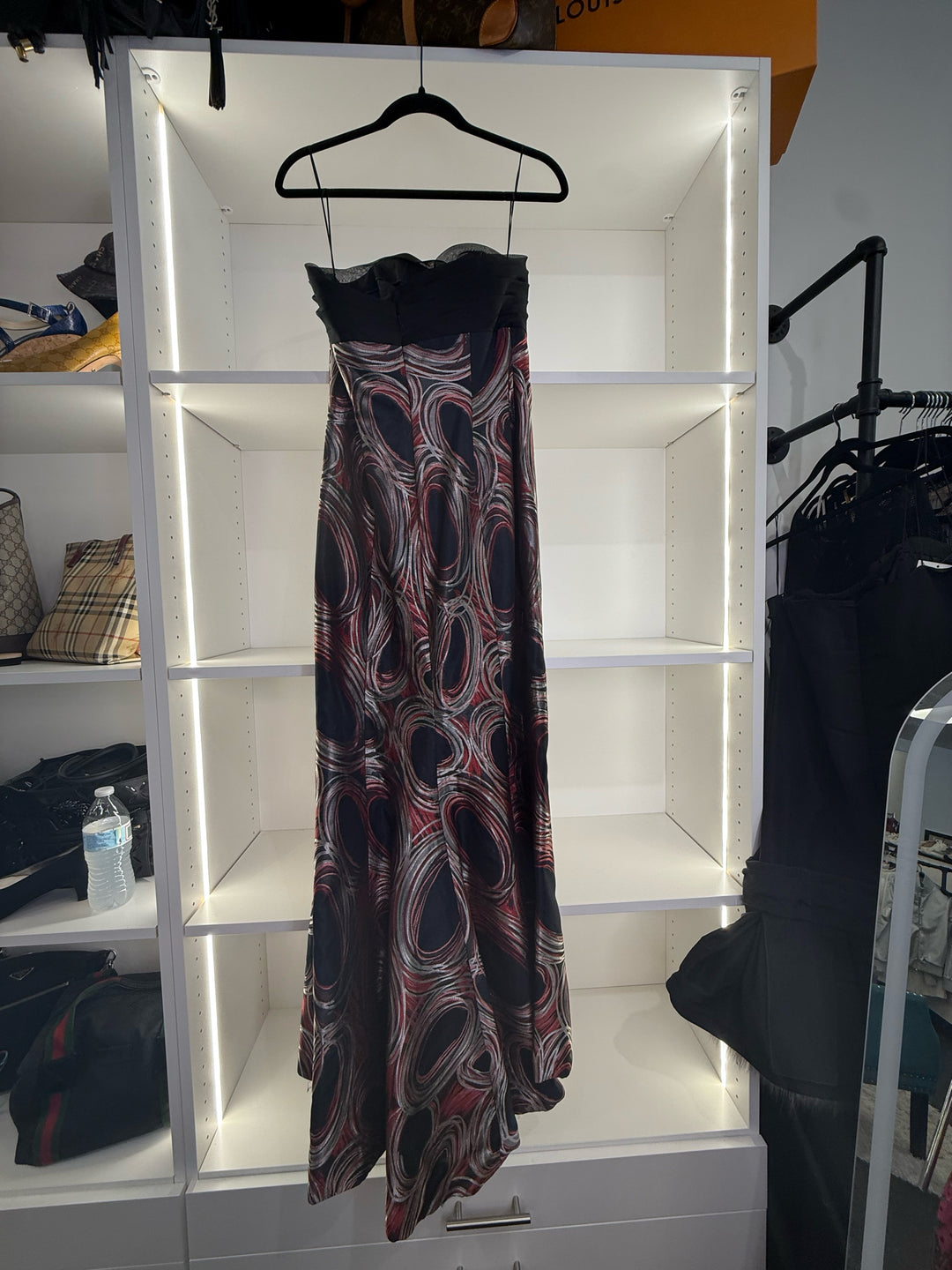 NWT Carolina Herrera Strapless Gown