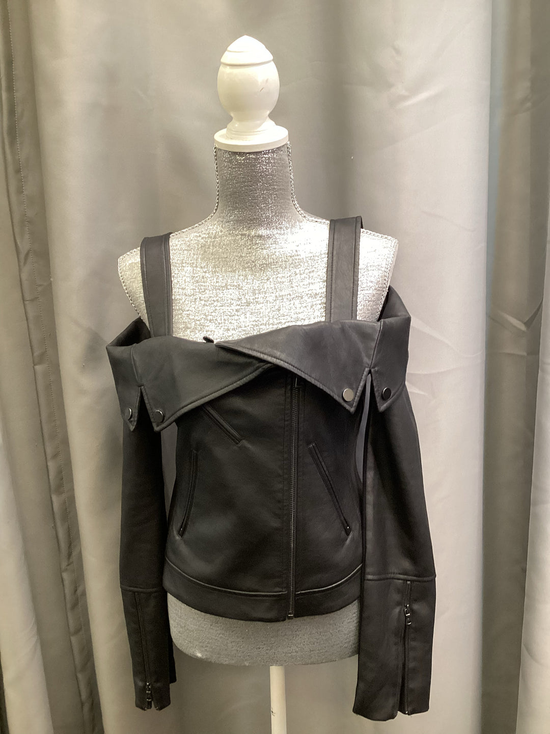 NWT BCBG Max Azria Moto Style Jacket Size Small