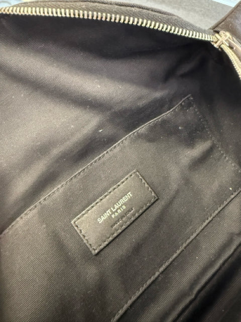 NWT YSL Saint Laurent Logo Waist Bag Designer