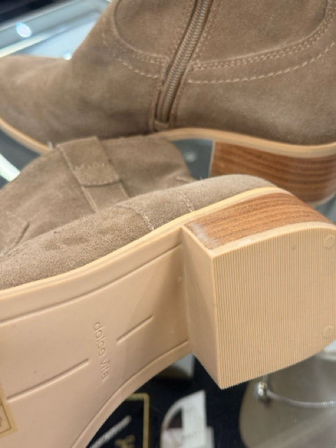 Dolce Vita Sz 7.5 Silma Modern Western Ankle Boots Shoes