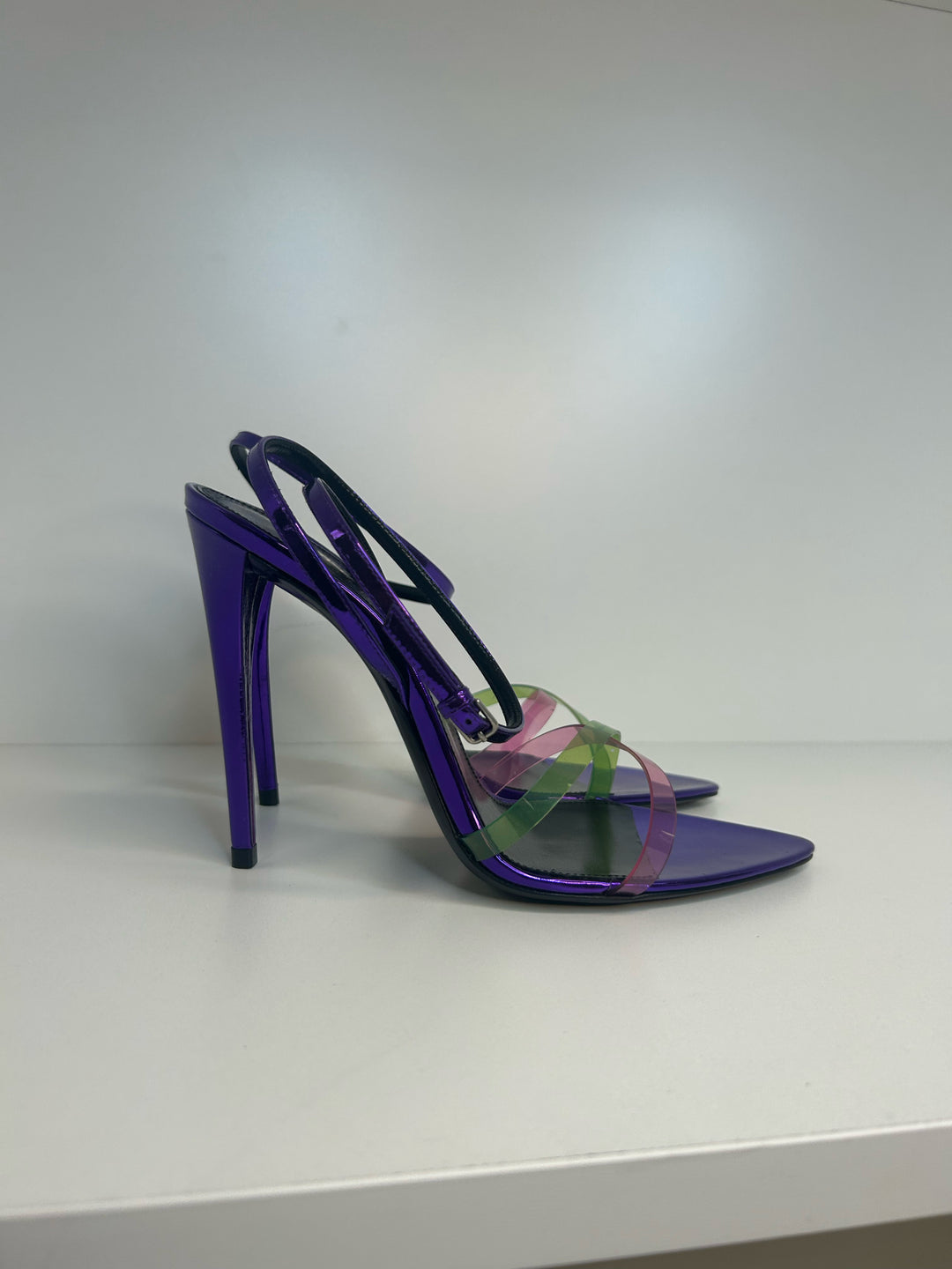 NIB Yves Saint Laurent Fever 110 Shoes Sandals Sz 37