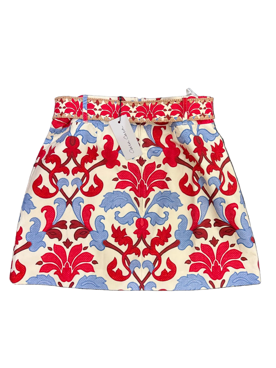 NWT Cara Cara Floral Mini SKIRT Sz 14