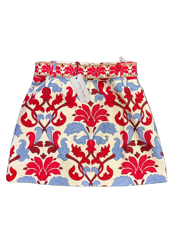 NWT Cara Cara Floral Mini SKIRT Sz 14