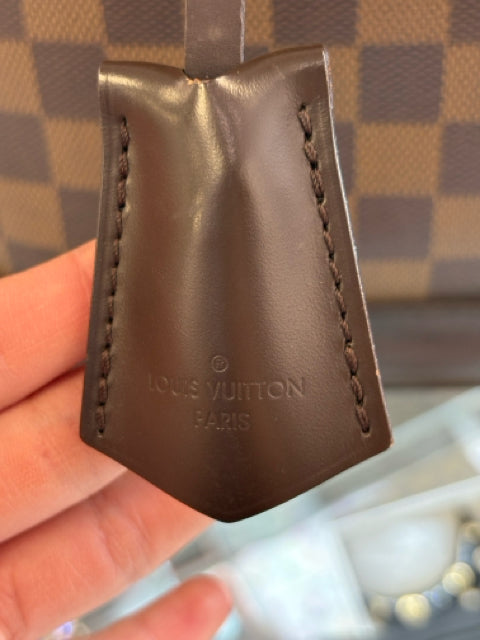 Louis Vuitton Canvas Damier Ebene Alma Handbags